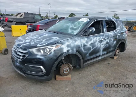2018 Hyundai Santa Fe Sport 2.4L z USA, uszkodzony, nr VIN 5XYZT3LB1JG568508